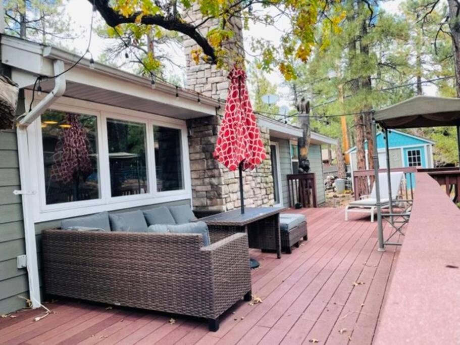 Relaxingrejuvenating 4Br 3 And Half Ba Cabin Munds Park Extérieur photo