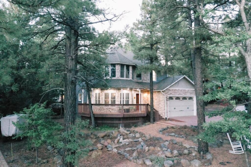 Relaxingrejuvenating 4Br 3 And Half Ba Cabin Munds Park Extérieur photo